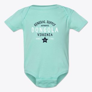 Dongola Virginia General Supply Baby Onesie