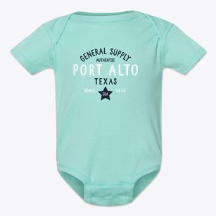 Port Alto Texas General Supply Baby Onesie