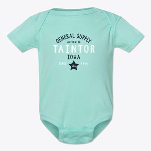 Taintor Iowa General Supply Baby Onesie