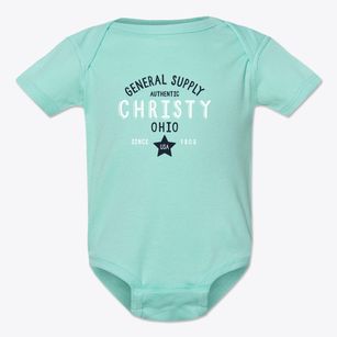 Christy Ohio General Supply Baby Onesie