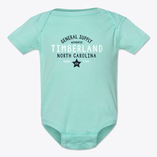 Timberland North Carolina General Supply Baby Onesie