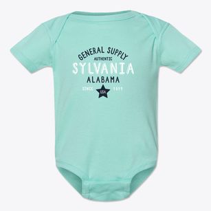 Sylvania Alabama General Supply Baby Onesie
