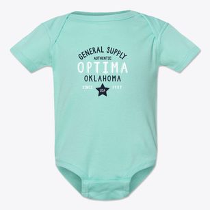 Optima Oklahoma General Supply Baby Onesie
