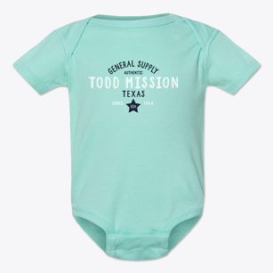 Todd Mission Texas General Supply Baby Onesie