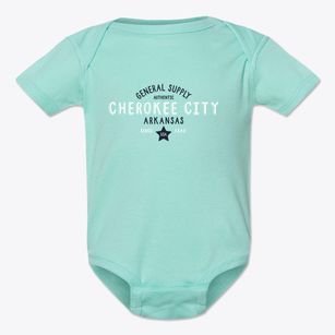 Cherokee City Arkansas General Supply Baby Onesie