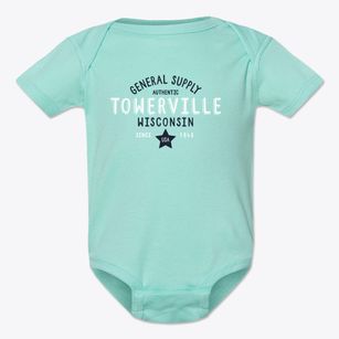 Towerville Wisconsin General Supply Baby Onesie