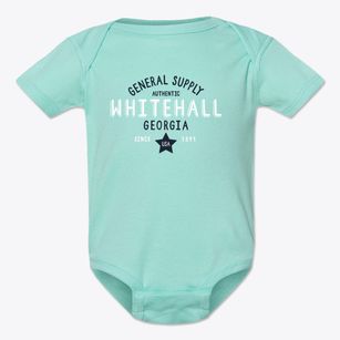 Whitehall Georgia General Supply Baby Onesie