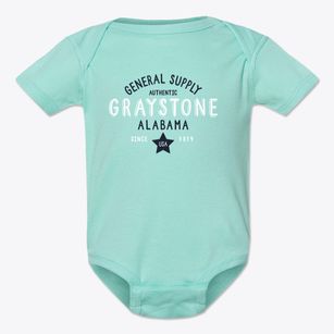 Graystone Alabama General Supply Baby Onesie