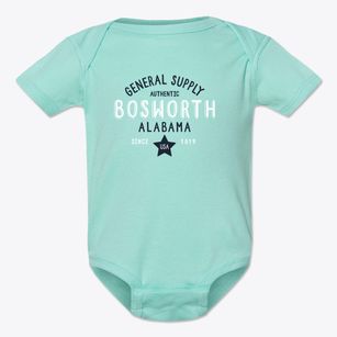 Bosworth Alabama General Supply Baby Onesie