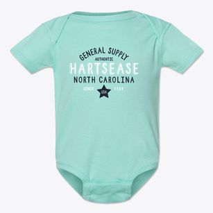 Hartsease North Carolina General Supply Baby Onesie