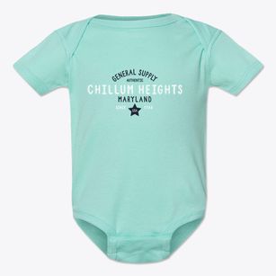 Chillum Heights Maryland General Supply Baby Onesie