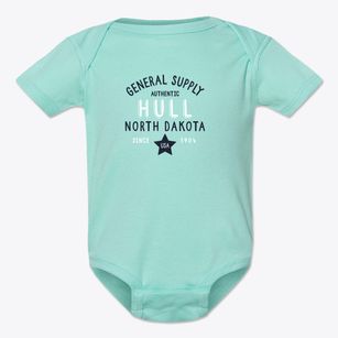 Hull North Dakota General Supply Baby Onesie