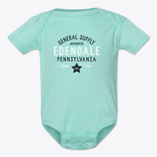 Edendale Pennsylvania General Supply Baby Onesie
