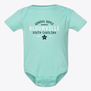 Bloomville South Carolina General Supply Baby Onesie