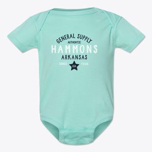 Hammons Arkansas General Supply Baby Onesie