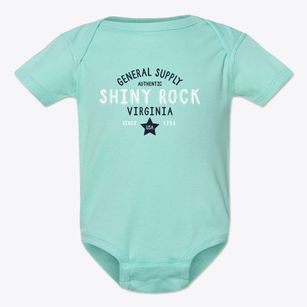 Shiny Rock Virginia General Supply Baby Onesie