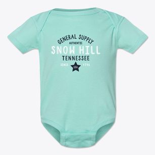 Snow Hill Tennessee General Supply Baby Onesie