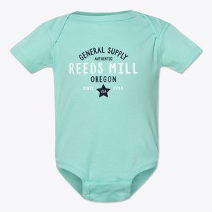 Reeds Mill Oregon General Supply Baby Onesie