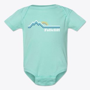 Fallcliff North Carolina Mountain View Baby Onesie