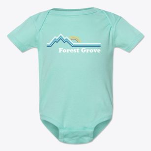 Forest Grove Kentucky Mountain View Baby Onesie