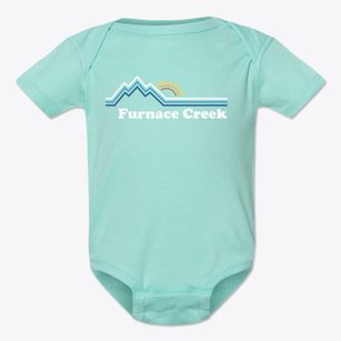 Furnace Creek California Mountain View Baby Onesie