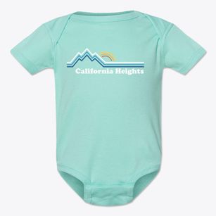 California Heights California Mountain View Baby Onesie
