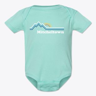 Mitcheltown Connecticut Mountain View Baby Onesie
