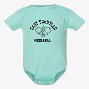 East Schuyler New York Pickleball Baby Onesie