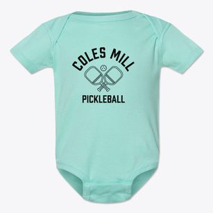 Coles Mill Pennsylvania Pickleball Baby Onesie