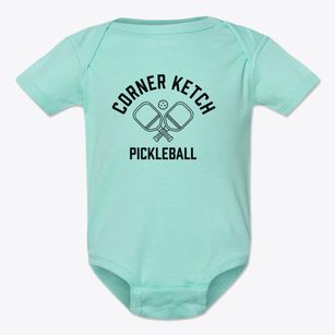 Corner Ketch Pennsylvania Pickleball Baby Onesie