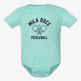 Mila Doce Texas Pickleball Baby Onesie
