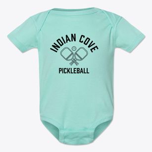 Indian Cove New York Pickleball Baby Onesie