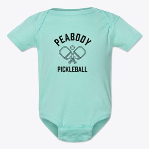 Peabody Tennessee Pickleball Baby Onesie