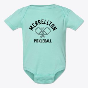 Merrellton Alabama Pickleball Baby Onesie