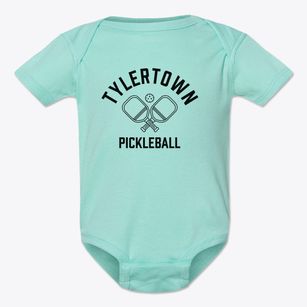 Tylertown New York Pickleball Baby Onesie