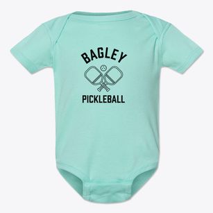 Bagley North Carolina Pickleball Baby Onesie