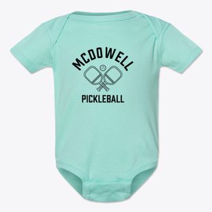 Mcdowell Alabama Pickleball Baby Onesie