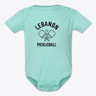 Lebanon Arkansas Pickleball Baby Onesie