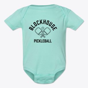 Blockhouse Tennessee Pickleball Baby Onesie