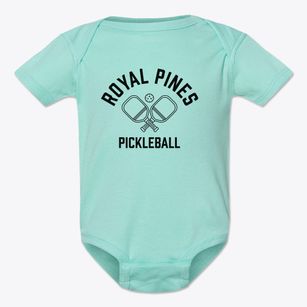 Royal Pines North Carolina Pickleball Baby Onesie