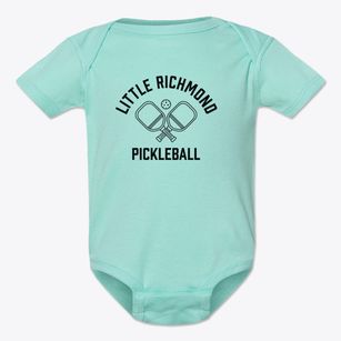 Little Richmond North Carolina Pickleball Baby Onesie