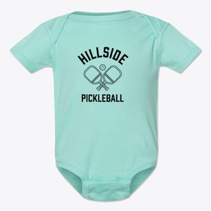 Hillside Montana Pickleball Baby Onesie