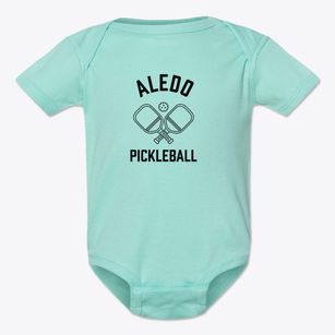 Aledo Illinois Pickleball Baby Onesie