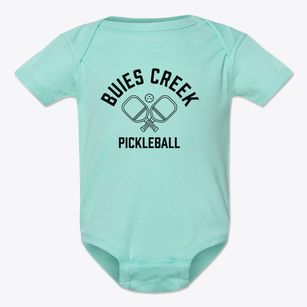 Buies Creek North Carolina Pickleball Baby Onesie