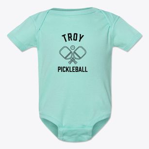 Troy Vermont Pickleball Baby Onesie