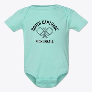South Carthage Tennessee Pickleball Baby Onesie