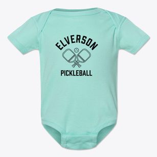Elverson Pennsylvania Pickleball Baby Onesie