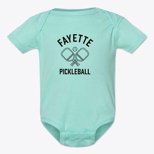 Fayette Ohio Pickleball Baby Onesie