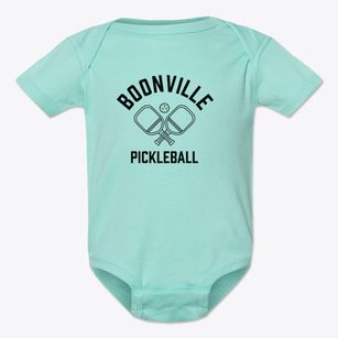 Boonville North Carolina Pickleball Baby Onesie