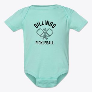 Billings Missouri Pickleball Baby Onesie